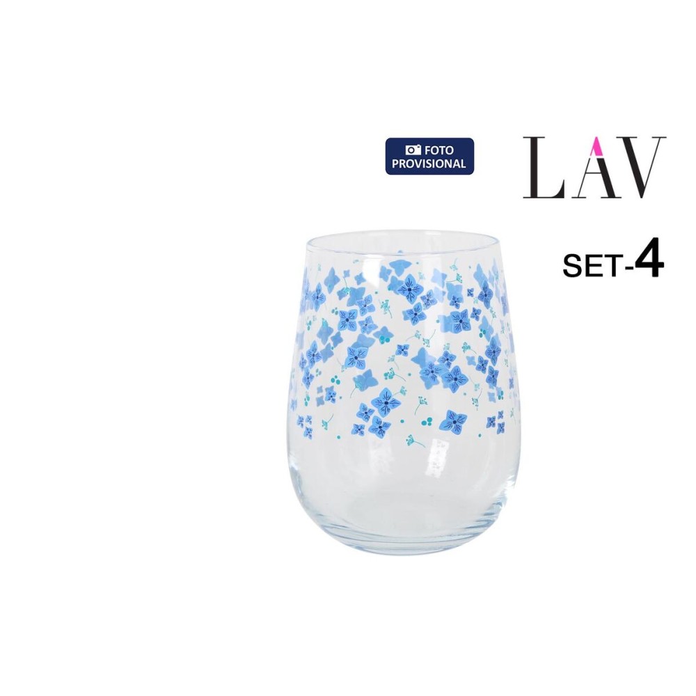 Set of glasses LAV GAIA 4 Pieces (6 Units)