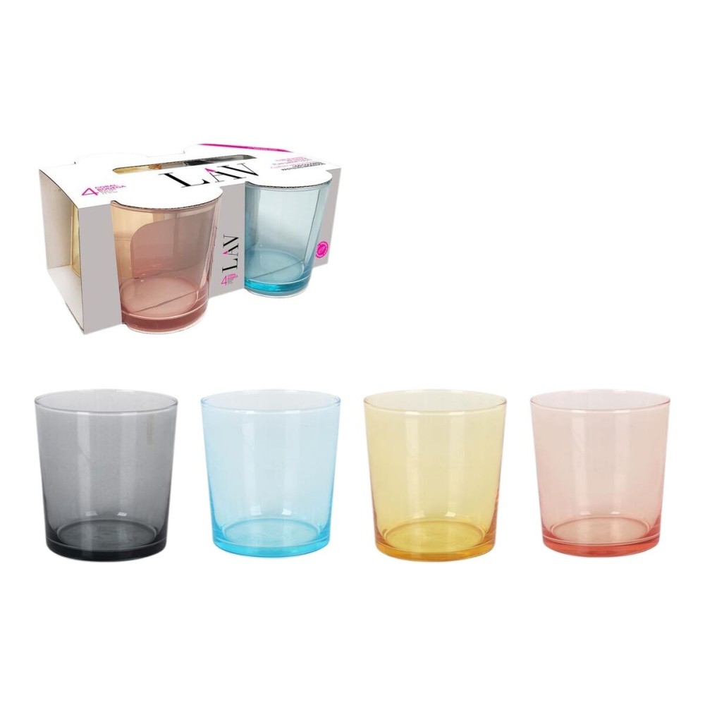 Beer Glass LAV BDG386PFT4.60 4 Pieces (6 Units)