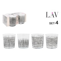 Beer Glass LAV BDG386UB4046 345 ml 4 Pieces (6 Units)