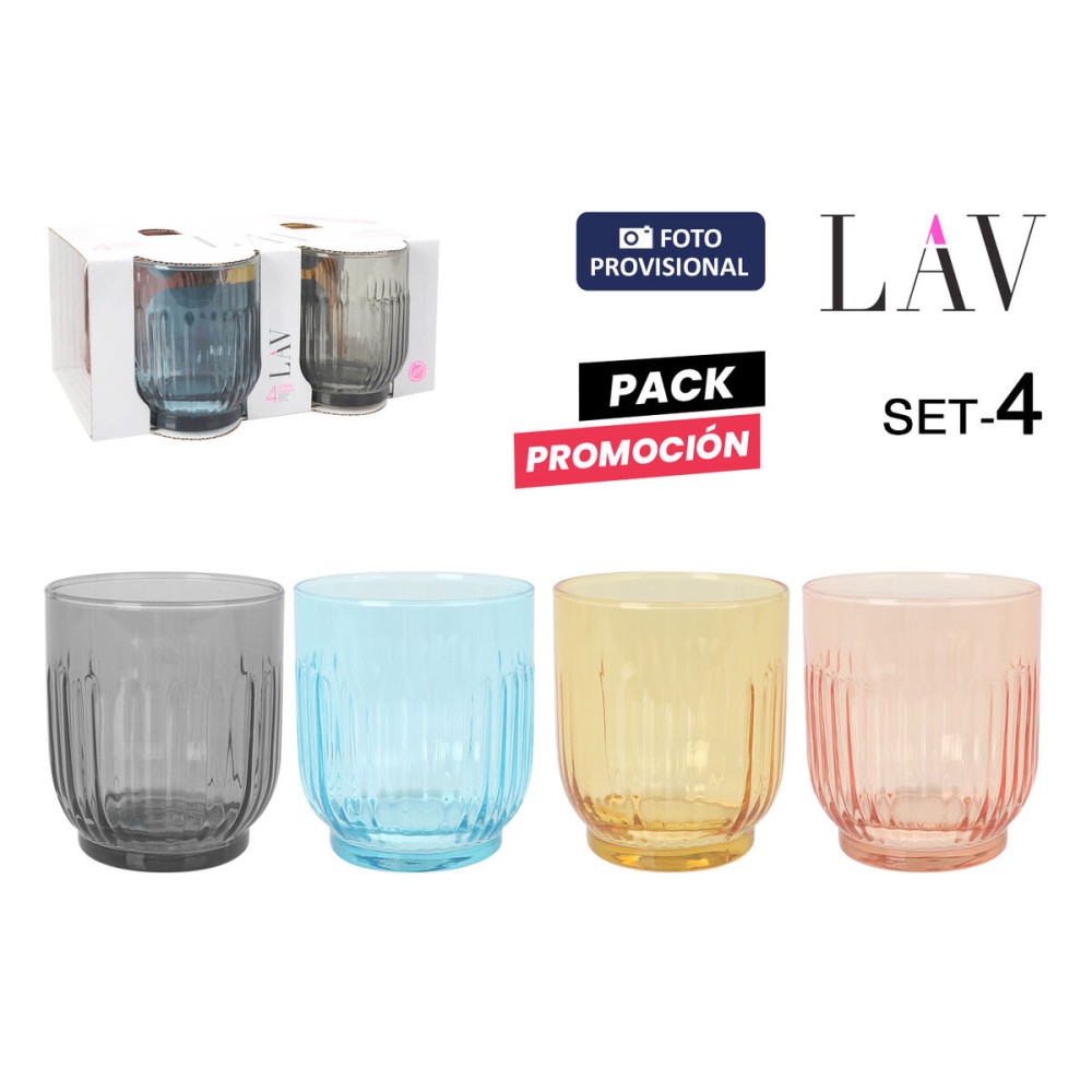 Set of glasses LAV TOKYO 4 Pieces (6 Units)