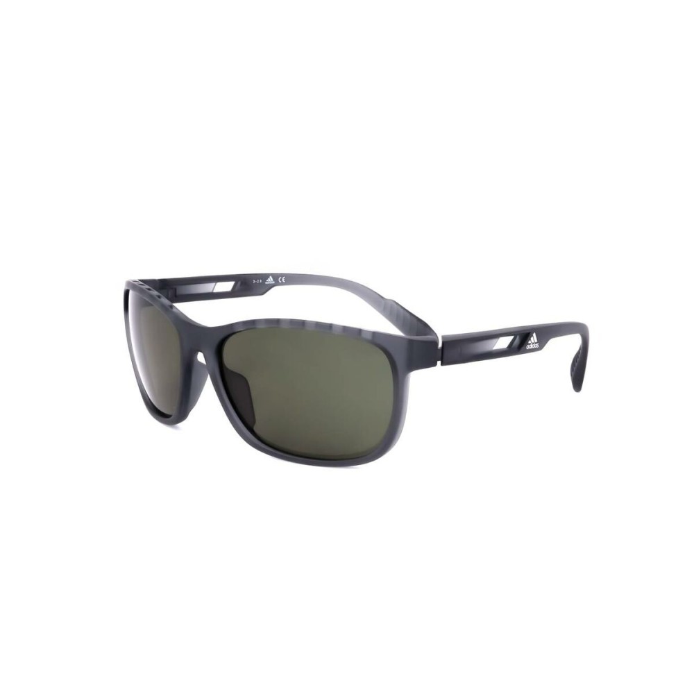 Lunettes de soleil Unisexe Shine Inline Adidas Sport N Gris Ø 62 mm