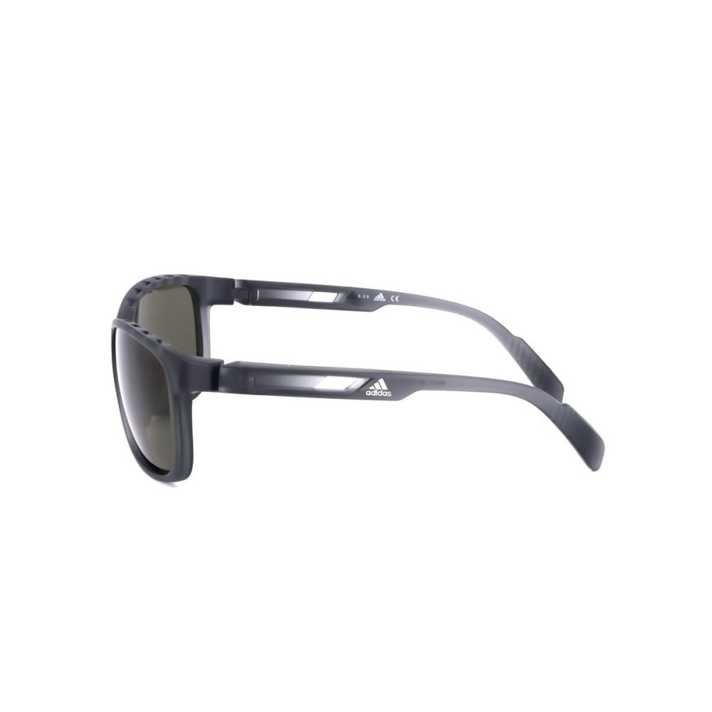 Lunettes de soleil Unisexe Shine Inline Adidas Sport N Gris Ø 62 mm