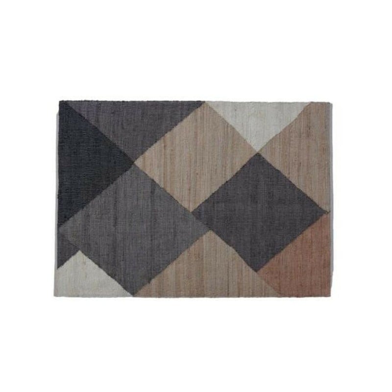 Carpet Romimex Natural Black 160 x 230 x 2 cm