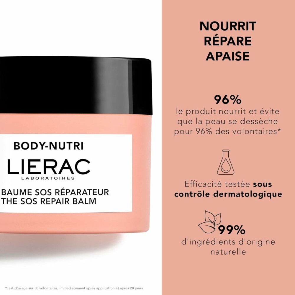 Baume Réparateur Corporel Lierac BODY-NUTRI 30 ml