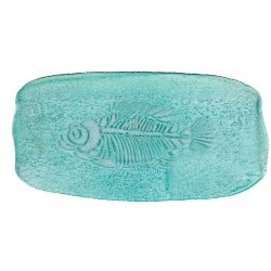 Plateau apéritif Romimex Turquoise verre Rectangulaire 47 x 4 x 23 cm