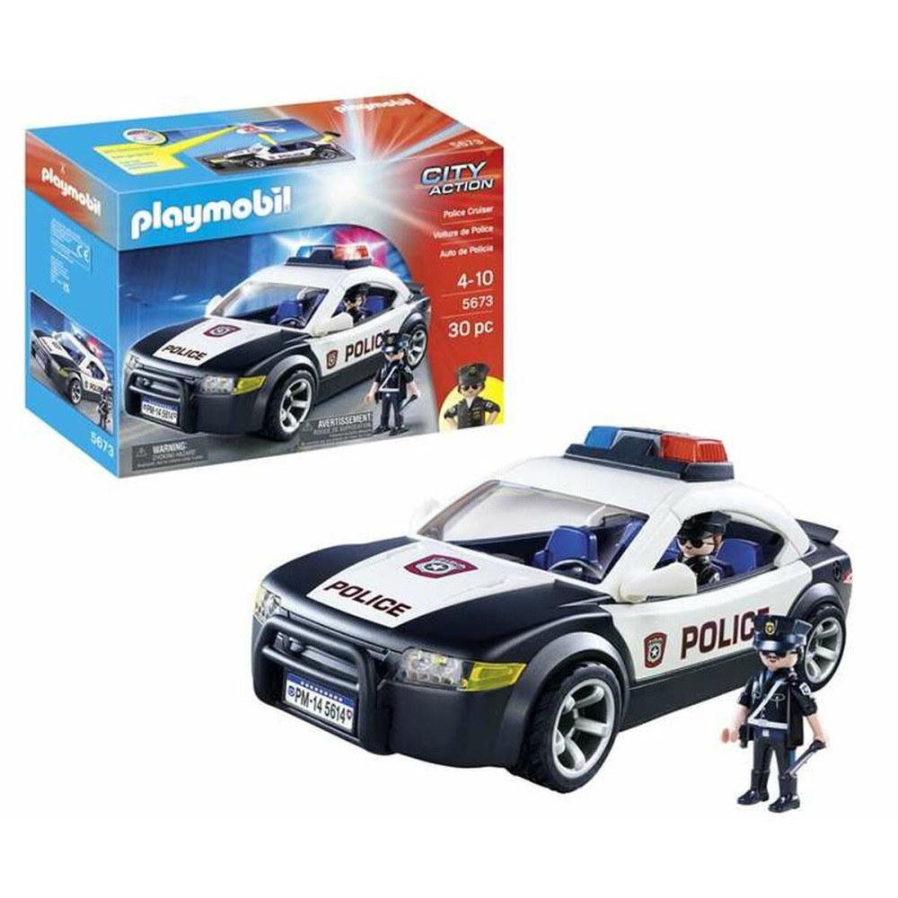 Playset Playmobil Voiture de police
