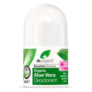 Déodorant roll-on à l'aloe vera Bioactive Skincare Dr.Organic (50 ml)