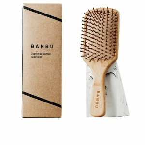 Detangling Hairbrush Banbu Squared Bamboo