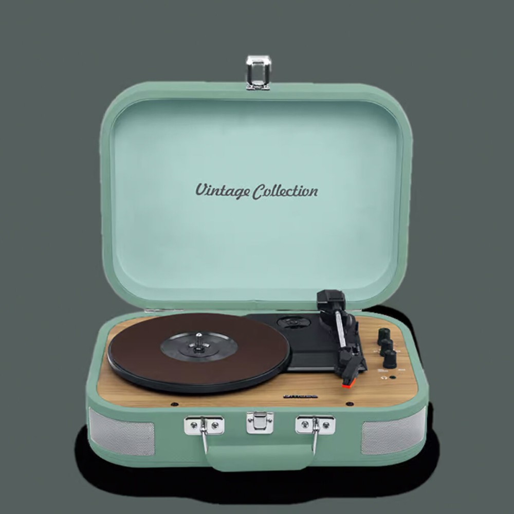 Tourne-disques Muse MT-201WG Vert Turquoise
