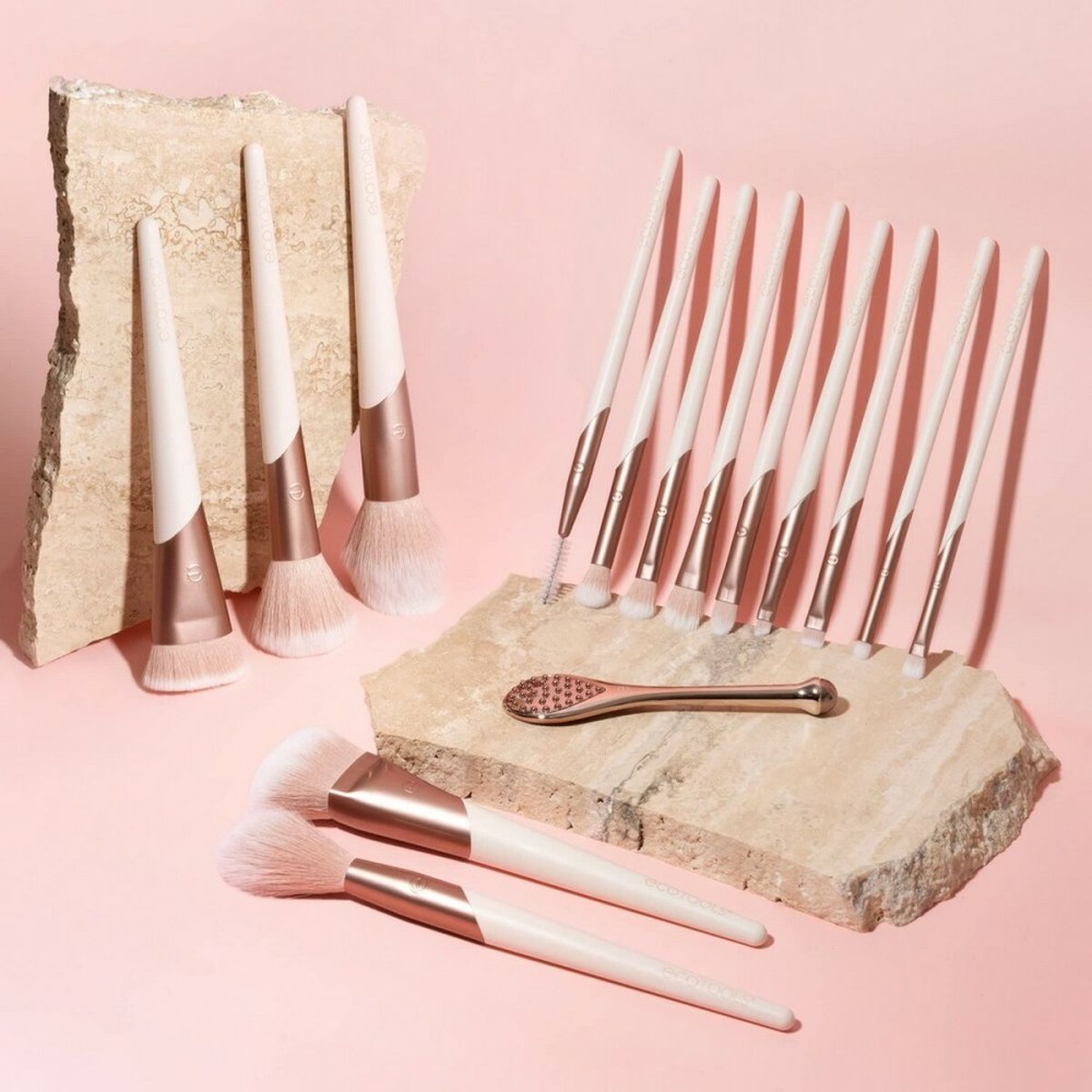 Pinsel für strahlenden Teint Ecotools Luxe (1 Stück)
