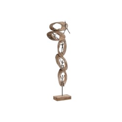 Figurine Décorative Home ESPRIT Marron Argenté Naturel 23 x 9 x 74 cm