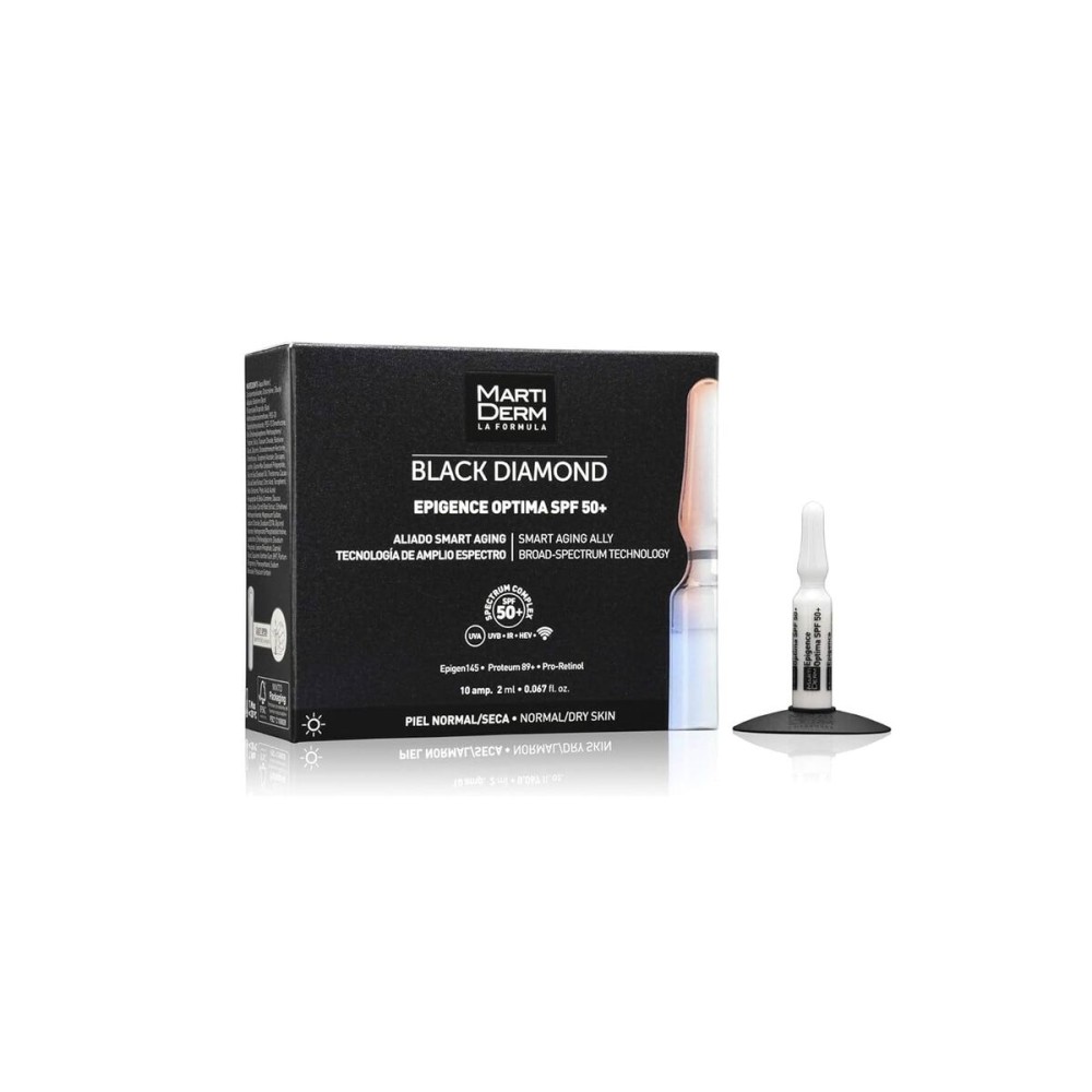 Crème de jour Martiderm BLACK DIAMOND Spf 50 2 ml