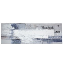 Cadre Huile Romimex Toile Abstrait 150 x 50 x 4 cm