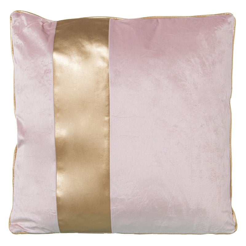 Coussin Alexandra House Living Rose Doré Velours Textile 45 x 45 cm