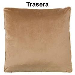 Coussin Alexandra House Living Doré Velours Textile 45 x 45 cm