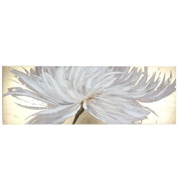 Cadre Huile Romimex Toile Fleurs 150 x 50 x 4 cm