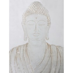 Cadre Huile Romimex Toile Buda 120 x 160 x 4 cm