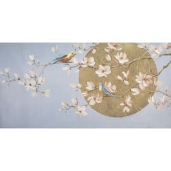 Cadre Huile Romimex Toile Nature 60 x 120 x 4 cm