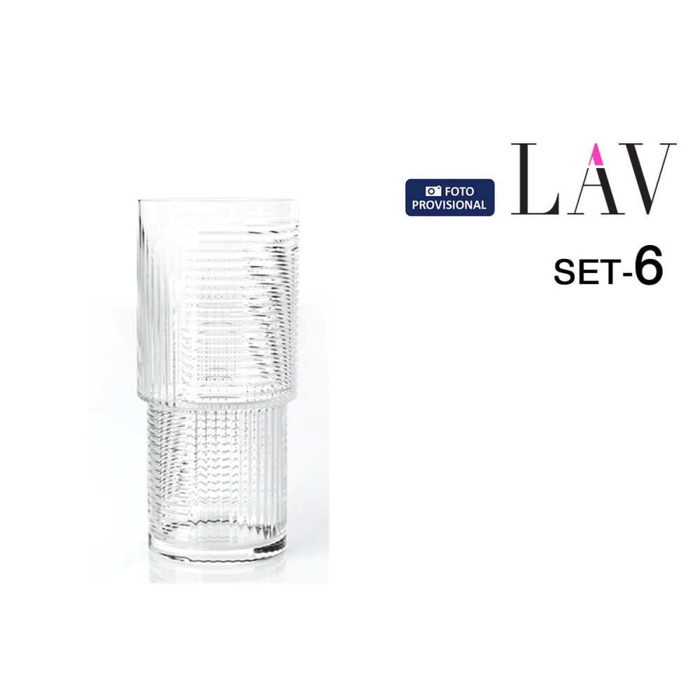 Set of glasses LAV Helen 0,52 l 6 Pieces (8 Units)