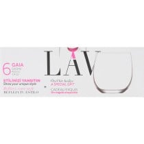 Set de Verres LAV Gaia 415 ml 6 Pièces (8 Unités)