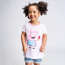 T shirt à manches courtes Enfant Peppa Pig Rose 6 Ans