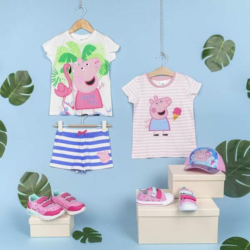 T shirt à manches courtes Enfant Peppa Pig Rose 6 Ans