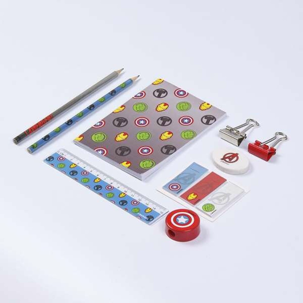 Ensemble de Papeterie The Avengers (12 pcs)