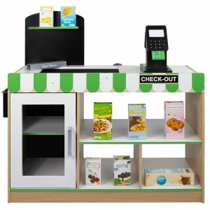 Supermarché de jouets Woomax 80 x 80 x 30 cm 80 x 30 cm Bois