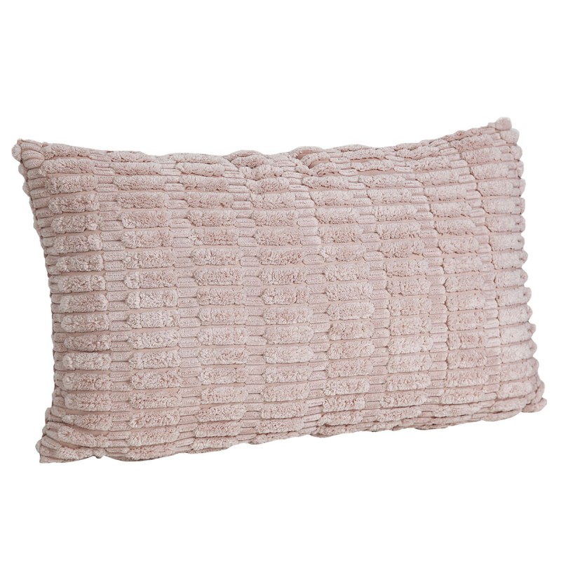 Coussin Romimex Rose Polyester 30 x 10 x 50 cm