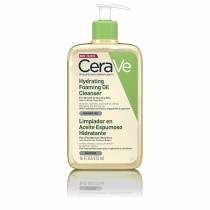 Huile hydratante CeraVe Hydrating Foaming Oil Cleanser Mousse Nettoyant 473 ml