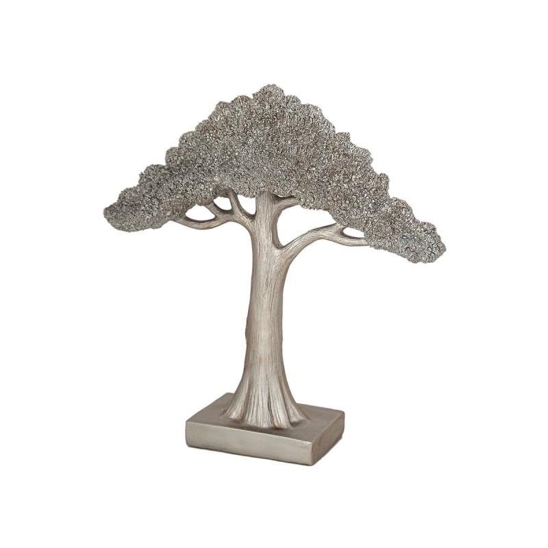 Sculpture Romimex Argenté Arbre 34 x 33 x 9 cm