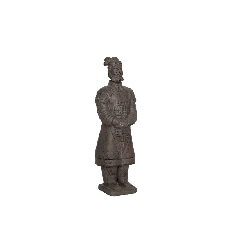 Figurine Décorative Romimex Marron Guerrier 18 x 54 x 18 cm