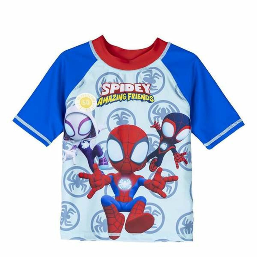 T-Shirt de Bain Spidey Rouge