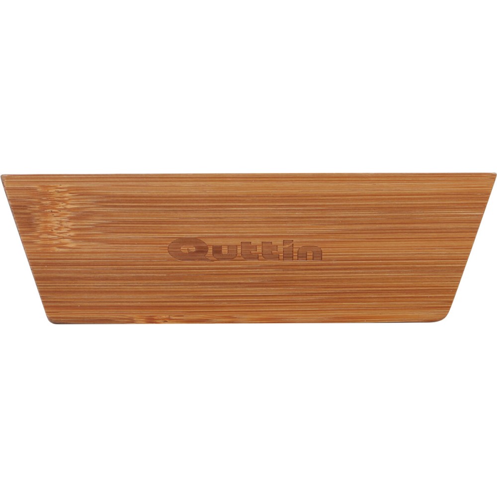 Schüssel für Vorspeisen Quttin Bambus 16 x 16 x 5 cm (12 Stück)