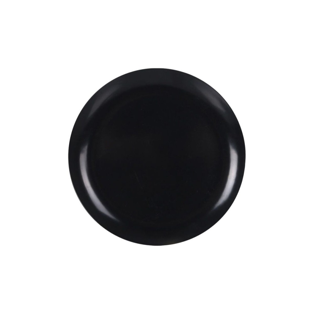 Assiette plate La Mediterránea Anthracite 25 x 25 x 1,5 cm (24 Unités)