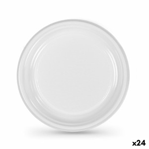 Geschirr-Set Algon Kunststoff 20,5 cm 20,5 x 2 cm 12 Stücke (24 Stück)