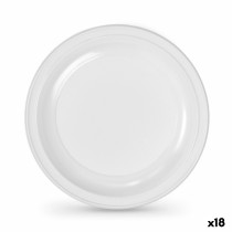 Geschirr-Set Algon Kunststoff 22 cm 22 x 22 x 1,5 cm 10 Stücke (18 Stück)