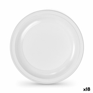 Geschirr-Set Algon Kunststoff 22 cm 22 x 22 x 1,5 cm 10 Stücke (18 Stück)