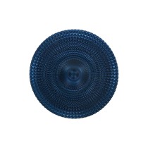 Flacher Teller Alfares Alfares Blau Glas Ø 31 cm (6 Stück)