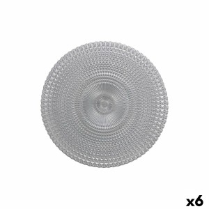 Flacher Teller Alfares Alfares Glas Ø 31 cm (6 Stück)