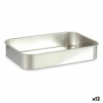 Backofenform Kinvara 100150 Silberfarben Aluminium 31 x 5,5 x 21,5 cm (12 Stück)