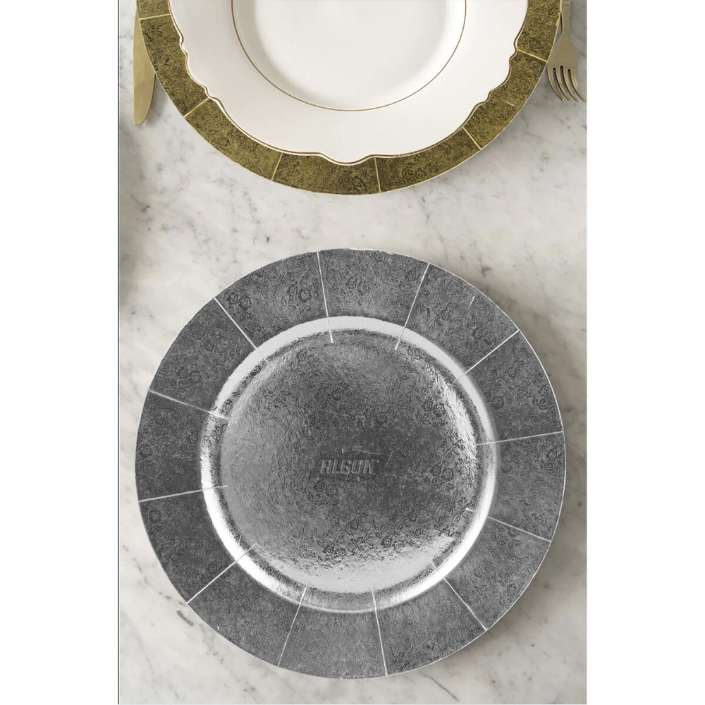 Assiette plate Algon 33 cm (36 Unités)