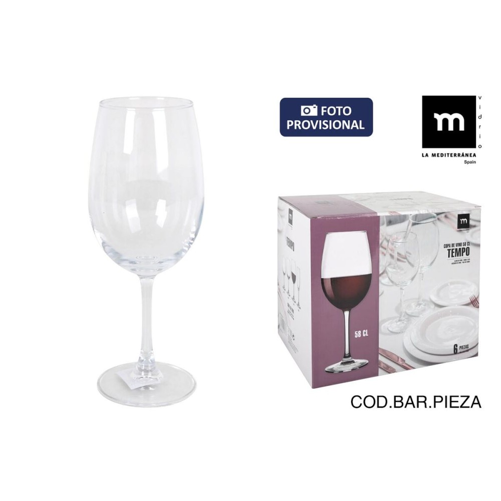verre de vin La Mediterránea Tempo (24 Unités)