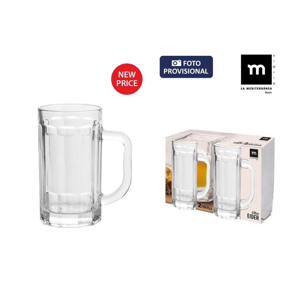 Set of jugs La Mediterránea Eider 2 Pieces (12 Units)