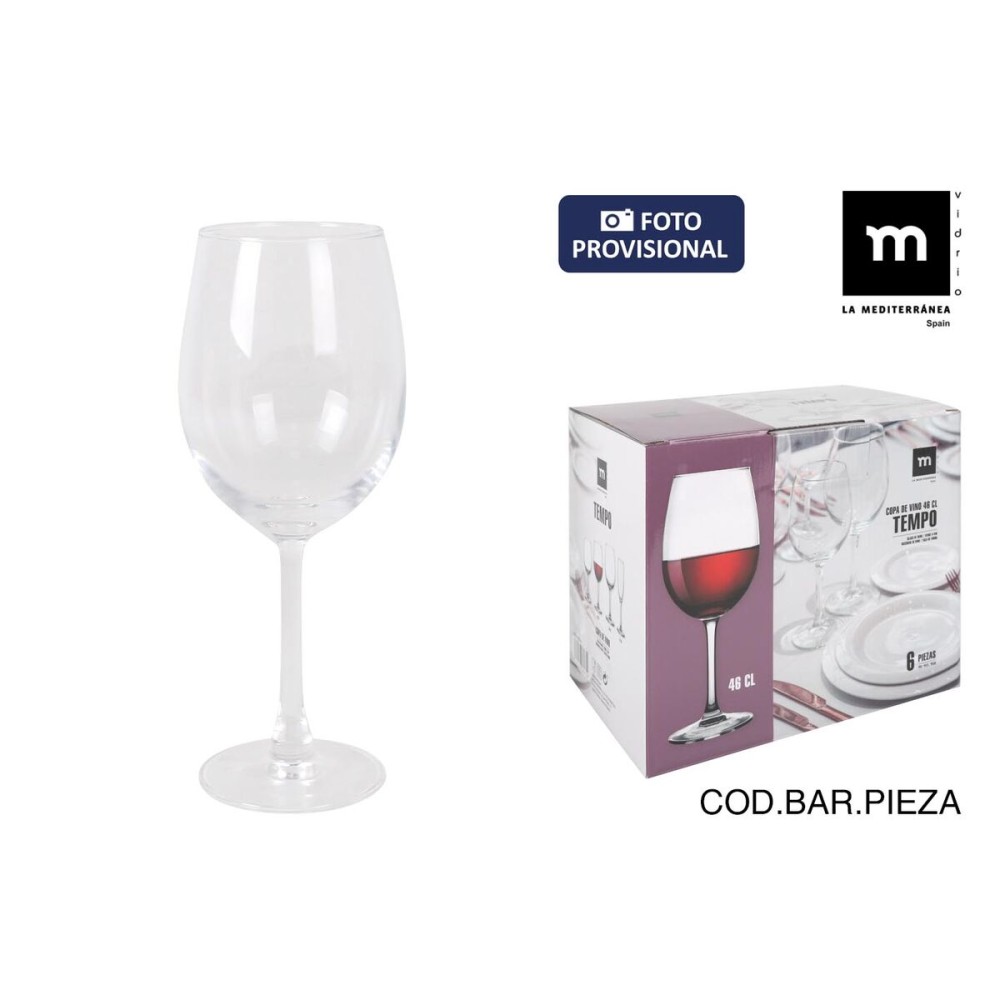 Wine glass La Mediterránea Tempo (24 Units)