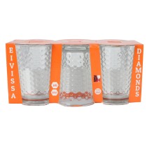 Set de Verres La Mediterránea Diamonds 6 Pièces (8 Unités)