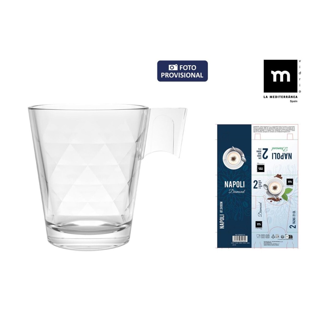 Tassensatz La Mediterránea Napoli diamond 2 Stücke (36 Stück)