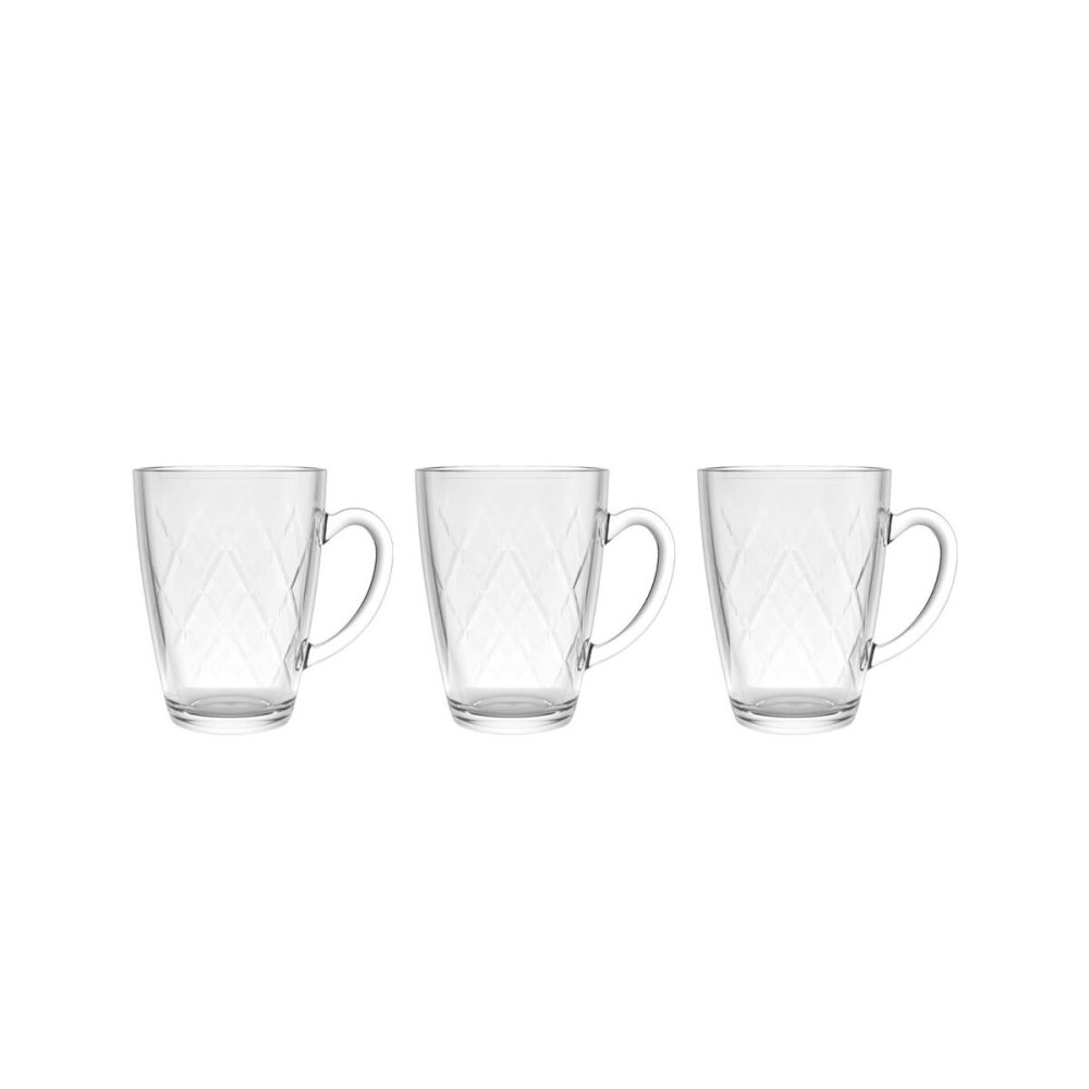 Set of Mugs La Mediterránea Naira 3 Pieces (24 Units)