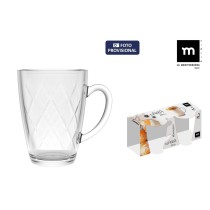 Set of Mugs La Mediterránea Naira 2 Pieces (36 Units)