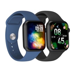 Smartwatch DCU COLORFUL 2 Blau Schwarz